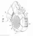 Fig. 02 - Blower type chemical diffusing apparatus, and chemical cartridge and chemical impregnated body used therefor