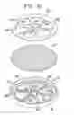 Fig. 28 - Blower type chemical diffusing apparatus, and chemical cartridge and chemical impregnated body used therefor