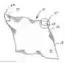 Fig. 01 - Napkin with an adhesive tab