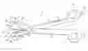 Fig. 01 - Electrosurgical instrument with opposing jaws, central knife, and barbs for maintaining clamping tension on tissue even after opening jaws