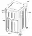 Fig. 01 - MOBILE SINK ASSEMBLY