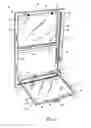 Fig. 02 - Semi-removable window frame assembly