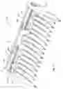 Fig. 02 - Auger stripper assembly for a combine corn head
