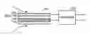 Fig. 01 - Catalytic device with fuel cell portion and catalytic conversion portion