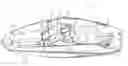 Fig. 01 - Retractable windshield for a boat