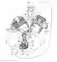 Fig. 01 - Engine with cooling water passage formed inside crank case