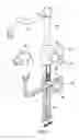 Fig. 02 - Single lever faucet with spray