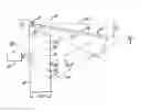 Fig. 01 - Adjustable pitch mounting bracket and arm awning