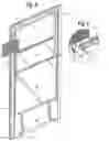 Fig. 13 - Door with variable length screen