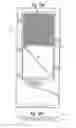 Fig. 16 - Door with variable length screen