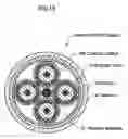 Fig. 17 - Extra-fine copper alloy wire, extra-fine copper alloy twisted wire, extra-fine insulated wire, coaxial cable, multicore cable and manufacturing method thereof