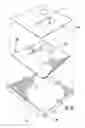 Fig. 10 - Packaging container with criss-cross grain pattern having product holding chambers and method for making the same