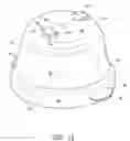 Fig. 10 - Filter housing and parts therefor