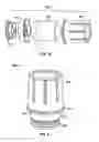 Fig. 12 - Drain receptacle for a fluid filter system