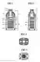 Fig. 02 - Large bottle-shaped container having substantially rectangular cross section