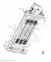 Fig. 02 - Frame for holding heating elements of an electric heater of a ventilating, heating and/or air conditioning unit