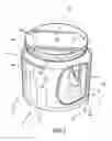 Fig. 02 - Circular plastic coffee container with handle