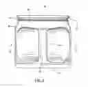 Fig. 08 - Circular plastic coffee container with handle