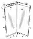 Fig. 01 - Foldable clipboard