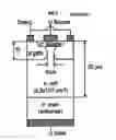 Fig. 08 - Power junction field effect power transistor with highly vertical channel and uniform channel opening