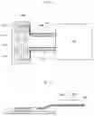 Fig. 08 - Semiconductor chip package mounting structure implementing flexible circuit board