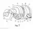 Fig. 08 - PTO selector mechanism with brake