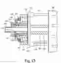 Fig. 11 - PTO selector mechanism with brake