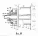 Fig. 12 - PTO selector mechanism with brake