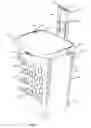 Fig. 02 - Wheeled hamper with telescoping handle