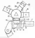 Fig. 01 - Device for fitting seats and the like to the chassis of baby carriages