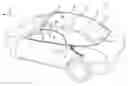 Fig. 01 - Cabriolet vehicle with cover support strap
