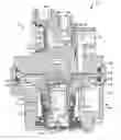 Fig. 01 - Service brake relay with integrated quick release valve