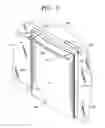 Fig. 05 - Kitchen appliance having floating glass panel