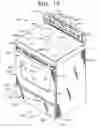 Fig. 08 - Kitchen appliance having floating glass panel