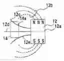 Fig. 01 - Displaceable magnetic detection device