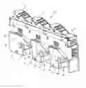 Fig. 01 - Fuse strip with lateral outgoing contacts and a lateral adapter module