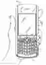Fig. 01 - ADJUSTABLE ON-SCREEN CURSOR SENSITIVITY ON A HANDHELD COMMUNICATION DEVICE HAVING A FULL ALPHABETIC KEYBOARD