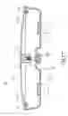 Fig. 09 - Adjustable rear view mirror structure