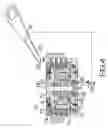 Fig. 04 - Recording medium drive including electrostatic actuator between head slider and recording medium