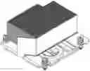 Fig. 01 - Flow Diversion Heat Sinks For Temperature Uniformity in Back to Back Multi-processor Configurations