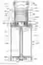 Fig. 01 - LED flashlight with switch actuated by turning a lens tube