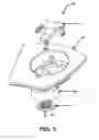 Fig. 06 - Audio speaker having a tweeter capable of continuous rotation