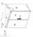Fig. 03 - Fiber distribution hub with swing frame and modular termination panels