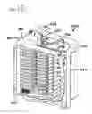 Fig. 15 - Fiber distribution hub with swing frame and modular termination panels