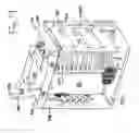 Fig. 20 - Fiber distribution hub with swing frame and modular termination panels