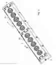 Fig. 04 - Method of forming a rebate in a surface of a slip form cast core using a rebate form with ferrule support
