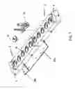 Fig. 06 - Method of forming a rebate in a surface of a slip form cast core using a rebate form with ferrule support