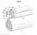 Fig. 10 - Image forming apparatus with a brush roller that rotates and reciprocates
