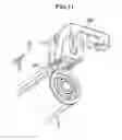 Fig. 12 - Image forming apparatus with a brush roller that rotates and reciprocates