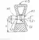 Fig. 01 - Packaging comprising an applicator for applying liquid and pasty media